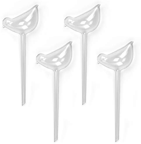 KATELUO 4 Pezzi Sfere Irrigazione Piante Grande, Irrigazione Globo, Bulbi Irrigazione Automatico per Piante in Vaso, Fiori in Vasi