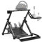 Marada Steering Wheel Stand X Frame Racing Simulator Steering Wheel Stand Foldable & Tilt-Adjustable for G29 G920 T300RS T150 Wheel, Shifter,Pedals and Handbrake NOT Included