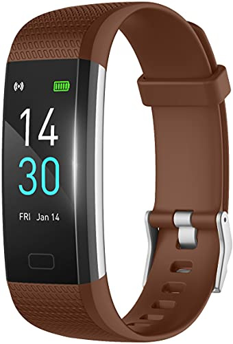 Loluka Fitness Tracker Watch, IP68 Waterproof Activity Tracker, GPS Sports Exercise Watch, 16 Sports Modes, Sleep Tracking, Pedometer for Men and Women