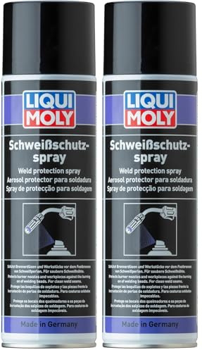 Liqui Moly Schweißschutzspray | 500 ml | Korrosionsschutz | Rostlöser | Art.-Nr.: 4086 (Packung mit 2)