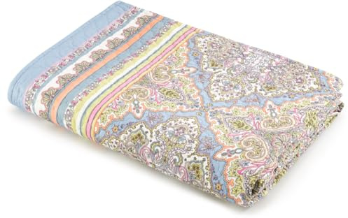 Bassetti MARECHIARO Tagesdecke aus 100% Baumwolle in der Farbe Lavendel L1, Maße: 220x255 cm - 9328495