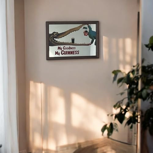 Accessori per pub e bar Laurie's My Goodness My Guinness Specchio piccolo