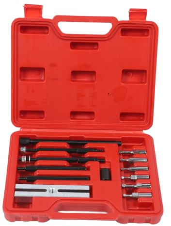 banapoy Lagerabzieher-Kit, 13-teiliges Werkzeug Zum Entfernen Eingebetteter Lager aus Metall, Kompatibel mit 6004-6010, 6201-6206 und 6300-6302, Demontage-Abzieher für Einsatzlager
