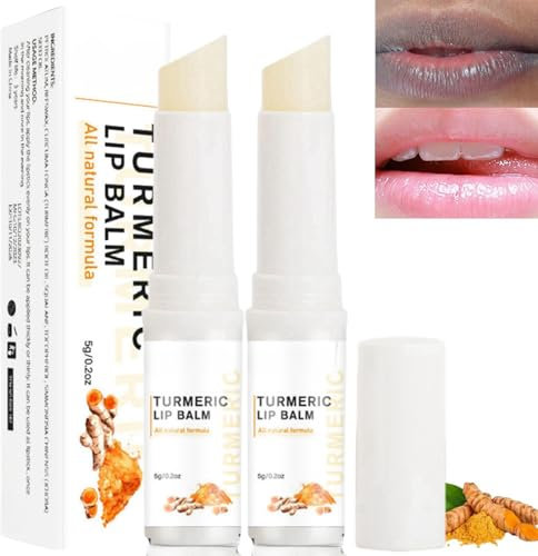 2PCS Ginger Lip Lightening for Dark Lips - Fast Moisturizing Pink Lip Balm and Bleaching Cream Salve, Brightening Cream