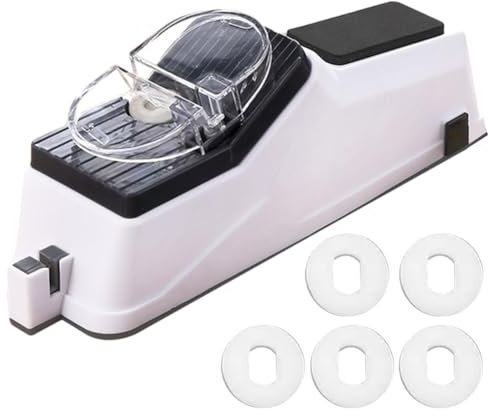 JUCHRZEY Affilacoltelli automatico USB Affilacoltelli elettrici Affilacoltelli professionali ricaricabili Strumento for affilare velocemente Coltelli da cucina Strumento for affilare i colte