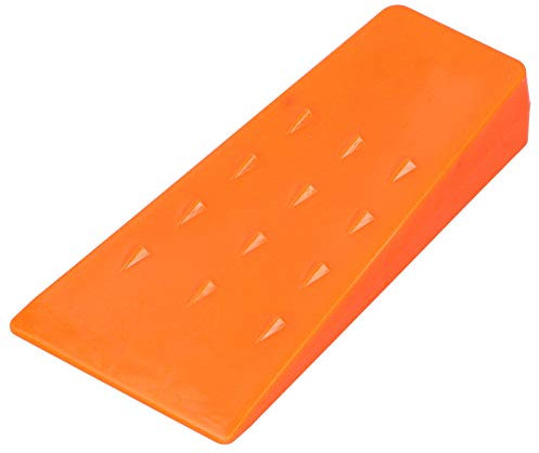 Akozon 5,5 Zoll Professioneller Orangefarbener Holzfällelkeil Fällkeil Holzbearbeitungszubehör Professionelles Zubehör