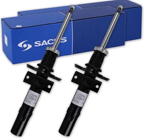 2x Sachs Gasdruck Stossdämpfer vorne | 317645 für Polo 9N Ibiza Fabia
