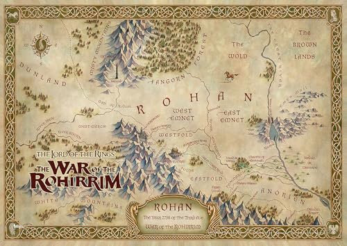 MIGHTYPRINT The Lord of the Rings War Rohirrim 24 x 17 Wall Art