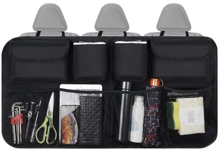 TYREEDE Kofferraumtasche Auto, für FIAT Ducato Tipo Aegea 500 Kofferraum Auto Aufbewahrungstasche Aufbewahrungstasche Für Die Rückenlehne Eines Autos