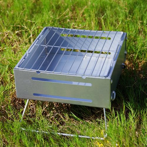 Portable Grill for 1-2 man,BBQ,Outdoor Folding Barbecue,Home BBQ,Patio Charcoal Portable Grill