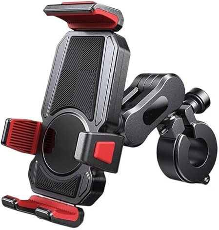 Supporto Per Telefono Per Moto In Lega Di Alluminio Con Smorzatore Di Vibrazioni Supporto Per Telefono Per Moto GPS Supporto Per Telefono Per Moto Navigazione GPS Staffa Bordo