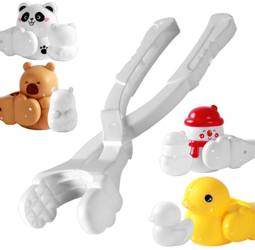 Generisch Schneekugel Formen - Lustige Wasserschwein Eisform Cartoon Figur,Maker,Für Winter Outdoor Aktivitäten, Schulpartys Und