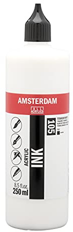 Amsterdam Acryltintenflasche 250 ml Titanweiß 105 (17301050)