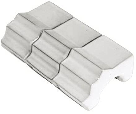 Woodlodge Products YFBCR Large Cream Glazed Pot Feet, Pack of 3