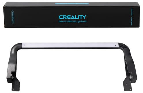 Creality Offizielles Ender 3 V3 SE/KE LED Licht Kit, 3D Drucker LED Lichtleiste, Einfache Installation, Energie und Stromsparendes Weiches Licht Ohne Stroboskop, 24V/5W für Ender 3 V3 SE Ender 3 V3 KE