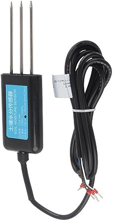 Gigicial Feuchtigkeitsmessgerät, Bodenfeuchtigkeitssensor-Set Mit Vordringungssicherer Sonde, Digitalem Und Analogem Eingang Für 12–24 V Gleichstrom, Automatische Bewässerungssysteme