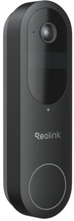 Reolink Battery Video Doorbell Camera Wireless, 2K Doorbell with 1:1 Head-To-Toe View, Video Call, Package Detection, 2.4/5GHz WiFi, No Monthly Fee For Local Storage (Chime not included)