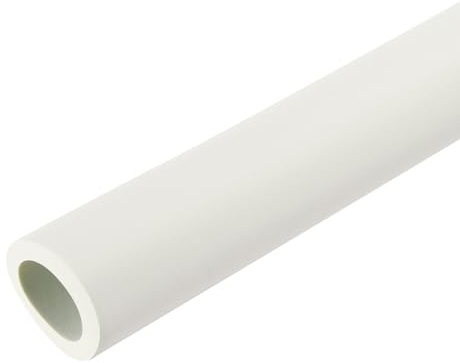 QUARKZMAN 61cm Rohrisolierung Schaumstoff, Durchmesser 22mm Isolierstärke 5mm Heizungsrohr Verkleidung für Fitnessgeräte, Rohre, Handhaben (Weiß)