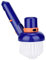 Swimming Pool Step & Corner Vacuum Brush for Spas and Hot Tubs; Heavy-Duty Fine Bristle Brushes for Hard-to- Areas