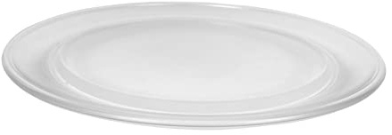SOLUSTRE Plato de Vidrio para Microondas de Repuesto para Plato Giratorio Resistente y de Usar para Cocción de Alimentos
