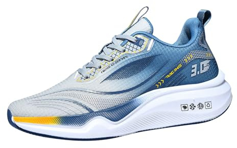 Herr vår och nät ultralätt ortopedisk andas absorberande mjuk sula lätta löparskor herrsneakers