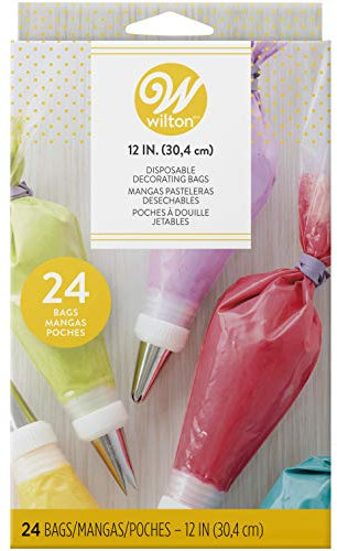 Wilton 2104-1358 - Mangas pasteleras desechables de 30.4 cm, 24 unidades