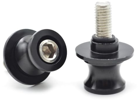 MZ-STORE Universal CNC Ständeraufnahme M8*1,5 Bobbins Montageständer für Z900 Z800 Z1000 Z650 ZX10R ZX6R GSXR GSR 600 750 1000 S1000RR S1000R S1000XR CBR250R CBR600RR CBR900RR (Schwarz)