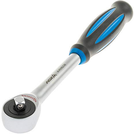 Asta A-KH6238 - Cricchetto con impugnatura girevole, 3/8