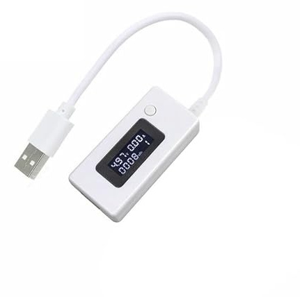 WANGCL 3 IN 1 USB Tester Digital LCD USB Voltage Tester Current Meter USB Power Tester Battery Capacity Tester