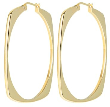 BREIL Sammlung TETRA, Ohrring Damen aus STAHL | Sammlung TETRA, Ohrring, Maße 5 cm, Schmuck als Geschenkidee Damen