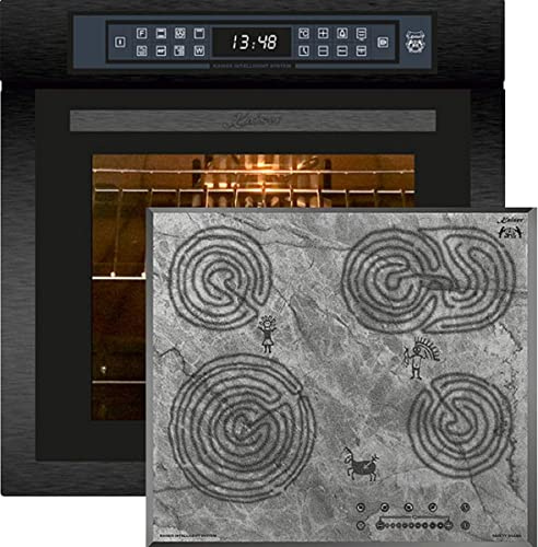 Kaiser Ensemble four EH 6306 RS+KCT 6715 F Ära, Four à encastrer,79L 15 Fct+plaque de cuisson vitrocéramique 60 cm