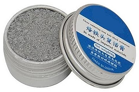 Sharplace Fer à souder Tinner, crème de résurrection de pointe de soudure, nettoyant de pointe de fer à souder pour oxyde de fer, soudage, outils de réparation