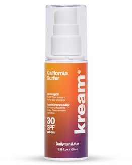 KREAM - Aceite Bronceador con Protección SPF30 California Surfer Travel (100 ml)