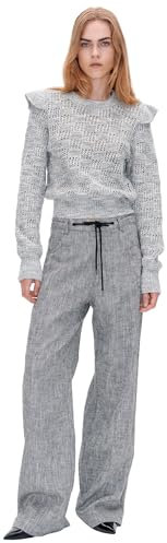 BAUM UND PFERDGARTEN Damen Nanny Pants Hose, Salz und Pfeffer, 36 (6er Pack)