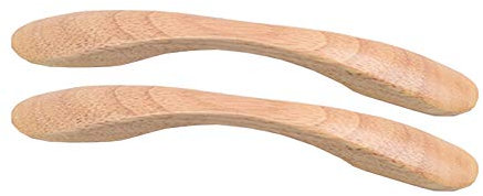 Maniglie per mobili in Legno, Maniglie per cassetti in Legno massello, ferramenta per mobili, Maniglie per Porte di armadi e cassetti in Legno Naturale