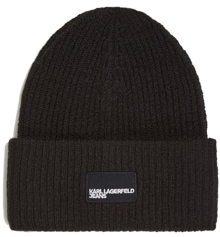 Karl Lagerfeld Jeans Damen Patch Long Beanie