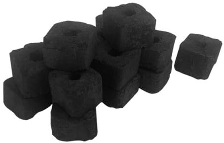 Kisangel Lot de Charbon de Bambou 500g, sans Fumée, pour Barbecue et Chauffage de Cheminée, Usage Longue Durée