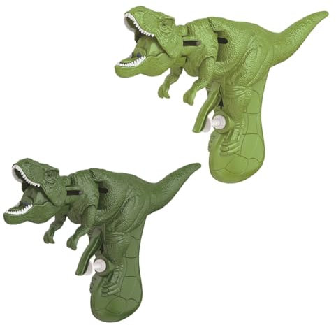 NHQZ mobil 2 Stück Wasserpistole Dino Wasserpistole Kinder Wasserpistole Tiere Dinosaurier Wasserpistole Wasserspielzeug Outdoor für den Outdoor-Einsatz am Strand