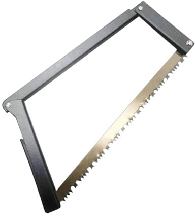 Cpolebev Scie Pliante de Camping Portable 18 cm en Manganèse Lame de Scie à Métaux Pliante Outils Extérieurs pour le Camping Bûches de Bois