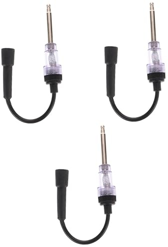 TOPBATHY 3 Piezas Probador de Bujías Comprobador de Encendido Simple y Práctico Vehículos Ligero Usar Detección de Bujías Motores