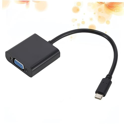 Didiseaon Type C to Vga Adapter Cable Full USB Type C to Vga Converter for Laptop Monitor Projector Design Easy Plug Play Stable Signal Transfer