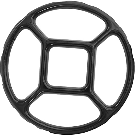 HIAKDOFT Supporto Antiscivolo per Piano Gas Nero Smaltato Resistente Temperature Facile da e Installare Accessorio per Cucine Domestiche