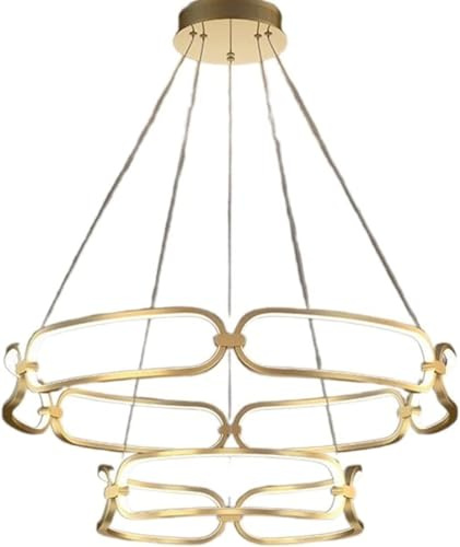 Lámpara de pared con atenuación remota minimalista, lámpara Led suspendida DIY Compatible with restaurante, Bar, lámpara colgante,luminaria LED