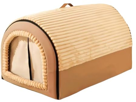 Cueva de Cama para, extraíble para Mascotas, casa Lavable para Gatos, para Cachorros, Animales pequeños, hogar, Sala de Estar, Dormitorio, área de Juego