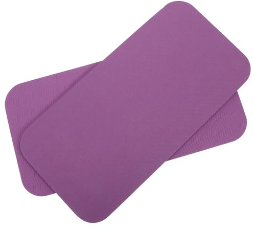 HEMOTON 2pezzi Ginocchiere da Giardinaggio in TPE Flessibile Cuscinetti Antiscivolo Impermeabili per Adulti Tappetini per Diserbo Yoga e Lavoro su Superfici Dure Facile da Pulire e Traspor