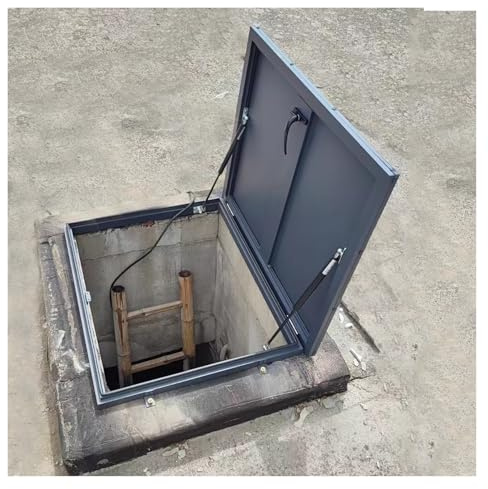 ÁTico Sala de Estar Cubierta de Tragaluz, Ventanas de iluminación para tejados Tejado translúcido de cristal para invernaderos Ventanas de aluminio para tejados(90x90-101x101 cm)
