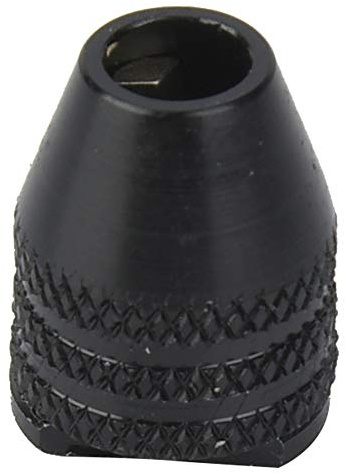 ANKROYU Convertidor adaptador de pinza de tres mordazas de 8 mm, destornillador eléctrico de 0,5 a 3,2 mm, accesorios para herramientas eléctricas, portabrocas universal para talle (Cola corta 8mm)