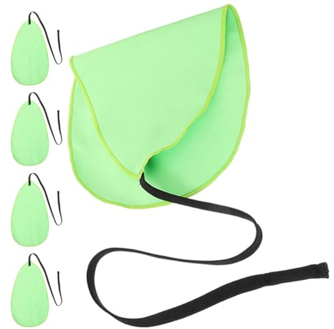 Beavorty Kit de Nettoyage pour Saxophone et Clarinette 5 Pièces, Chiffons en Fibre Verte Doux Non Abrasifs, Entretien Flûte, Piccolo et Instruments à Vent, Nettoyeur Manche Saxophone