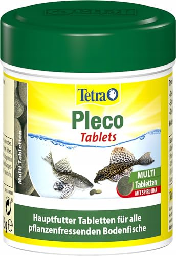 Tetra Pleco Tablets 120pc/36g Tablettenfutter für Dennefische Aquarium