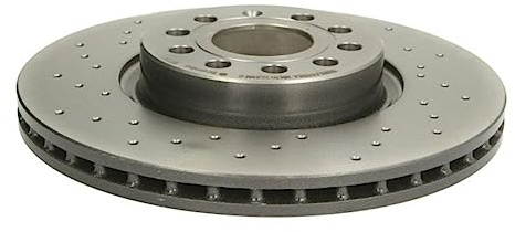 2x BREMSSCHEIBE BREMBO XTRA LINE GELOCHT/INNENBEL Ø 312 MM VORNE Vorne von Brembo (Set09.9772.1X) Bremsanlage Bremsscheibenset, Scheibenbremse, Satz, Bremsscheibensatz